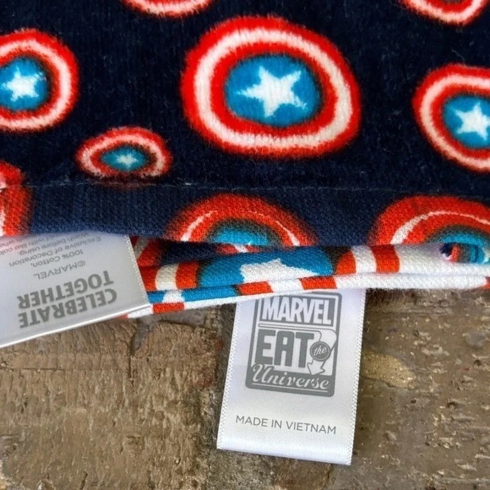 Marvel Eat Universe Kitchen Hand Towel Set & Pancake Flipper GIFT NEW